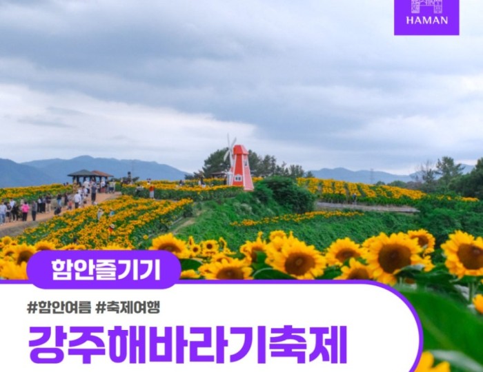 Gangju Sunflower Festival: A Summer Delight float