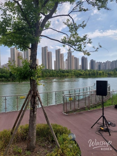 Sunset Lake Busking at Paju Art Seed Center_03