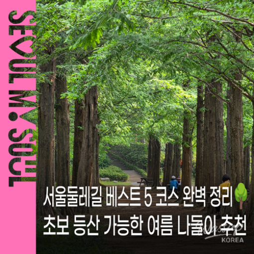 Top 5 Summer Hiking Trails in Seoul_01