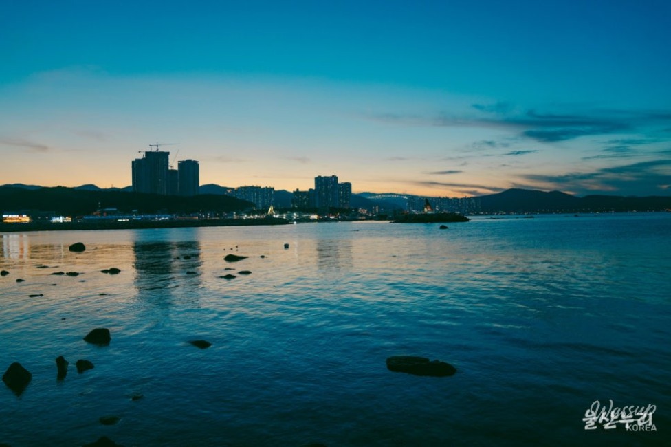 Exploring the Night Walkway of Gangdong Beach in Ulsan_05
