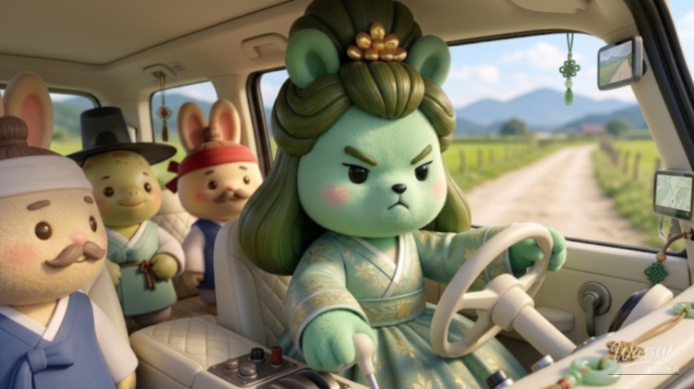 A Unique Forest Adventure in Wanju: Riding in a Hydrogen Car_04