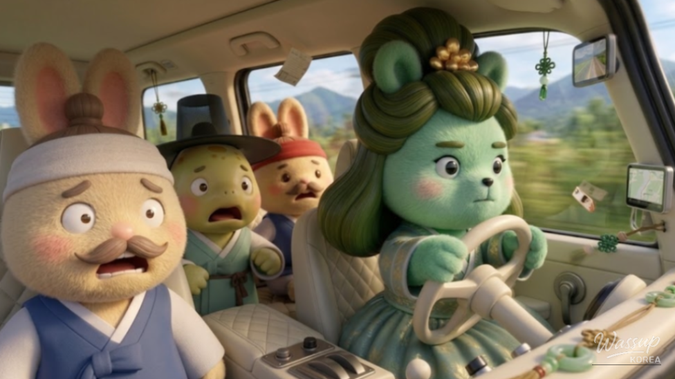 A Unique Forest Adventure in Wanju: Riding in a Hydrogen Car_05