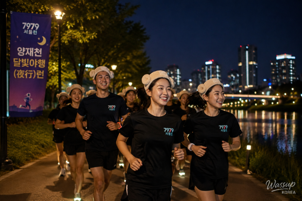 Seoul Night Running: Yangjaecheon Moonlight Run_02