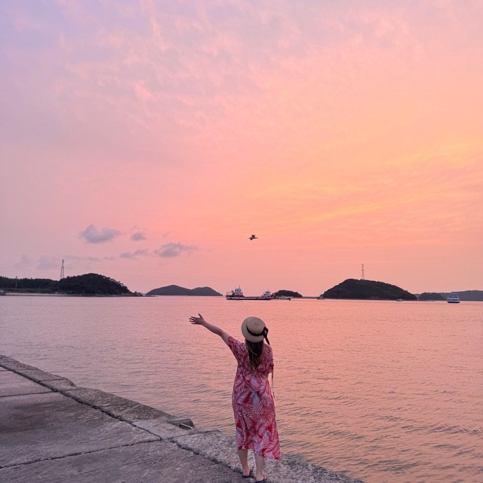 A Magical Sunset at Dobido Port4942