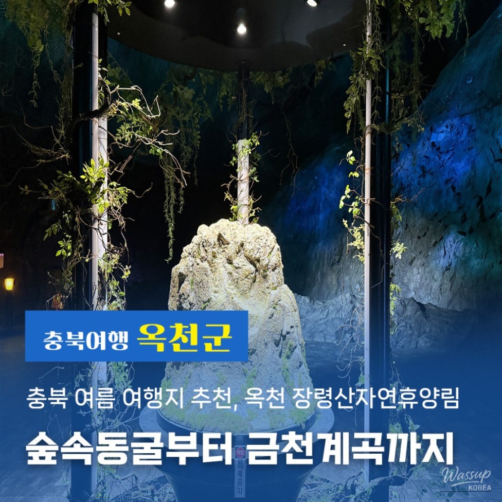 Recommended Summer Travel Destinations in Chungbuk: From Jangnyeongsan Forest Cave to Geumcheon Valley_01