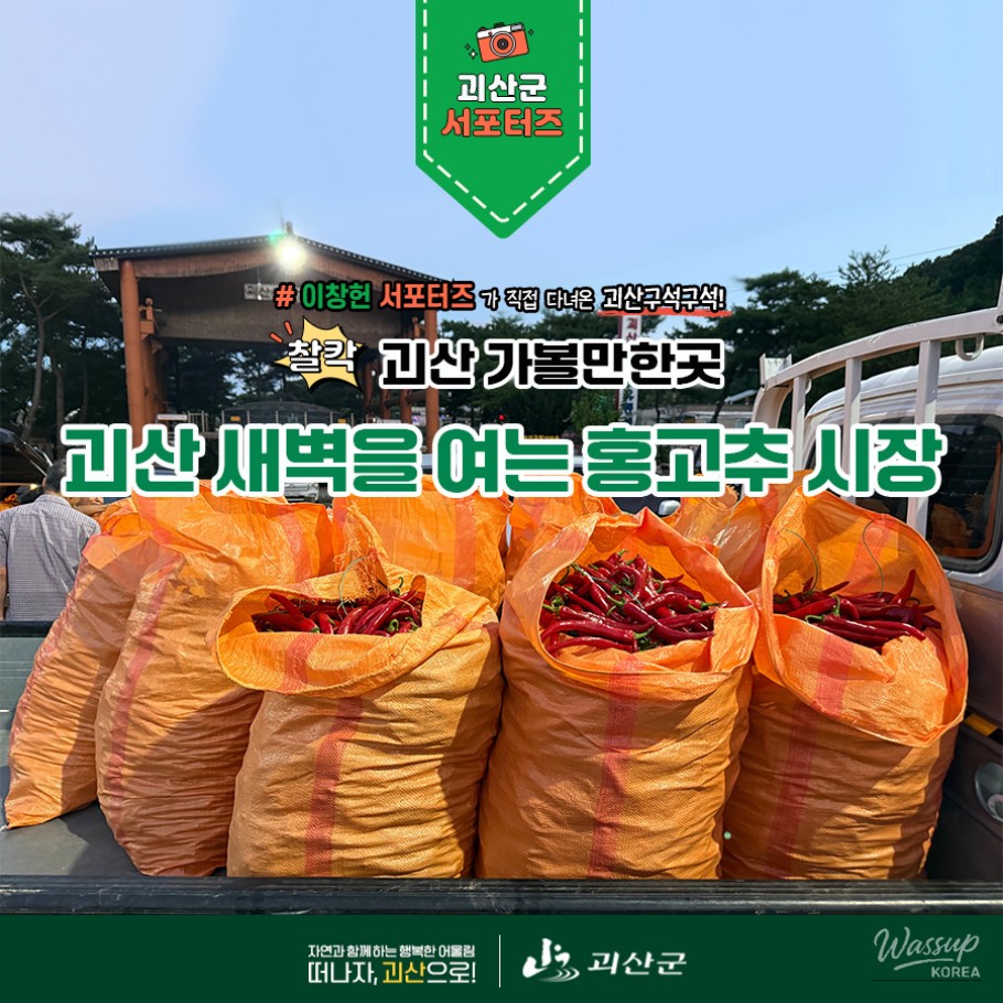 Exploring the Unique Red Pepper Market in Goesan_01
