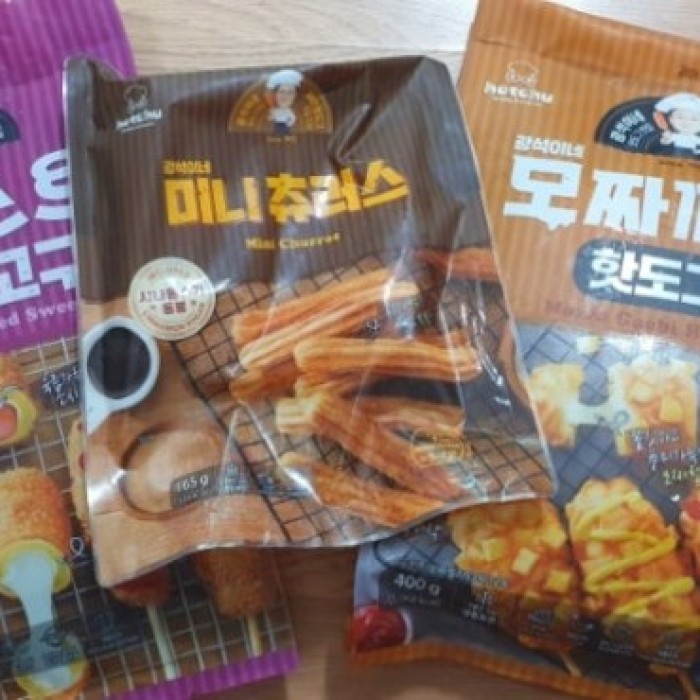 Delicious Frozen Hot Dogs and Churros