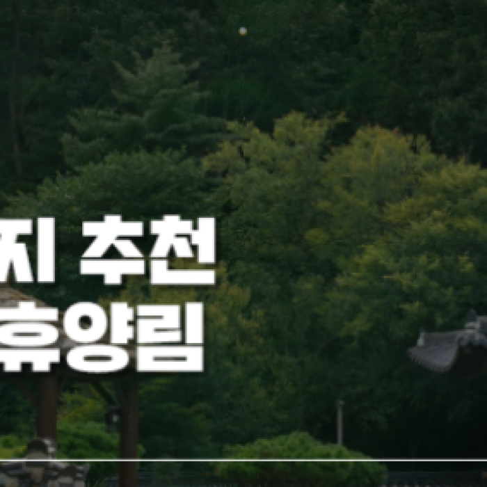 Recommended Natural Recreation Forest in Jeonbuk: Demisaem Natural Recreation Forest