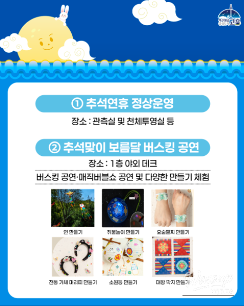 Special Programs During Chuseok in Goheung, the Aerospace Center City!_08