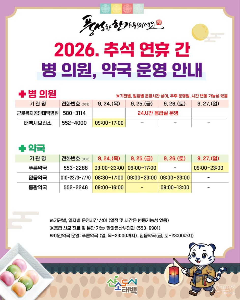 Chuseok Holiday Waste Disposal and Medical Service Information_02