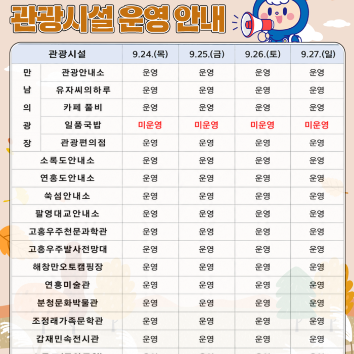 Enjoy Your Chuseok Holiday in Goheung!