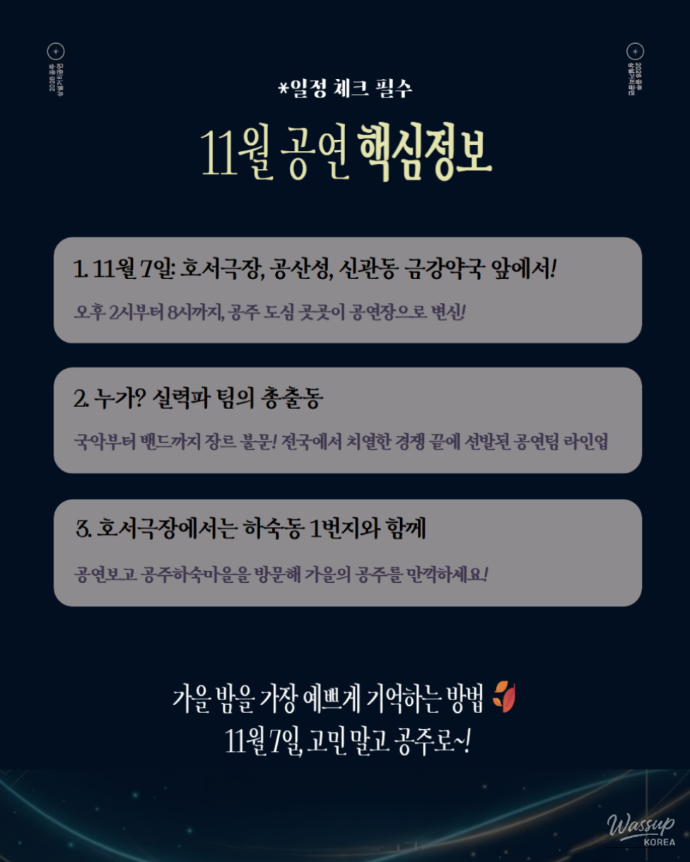 Special November Street Performance in Gongju!_06