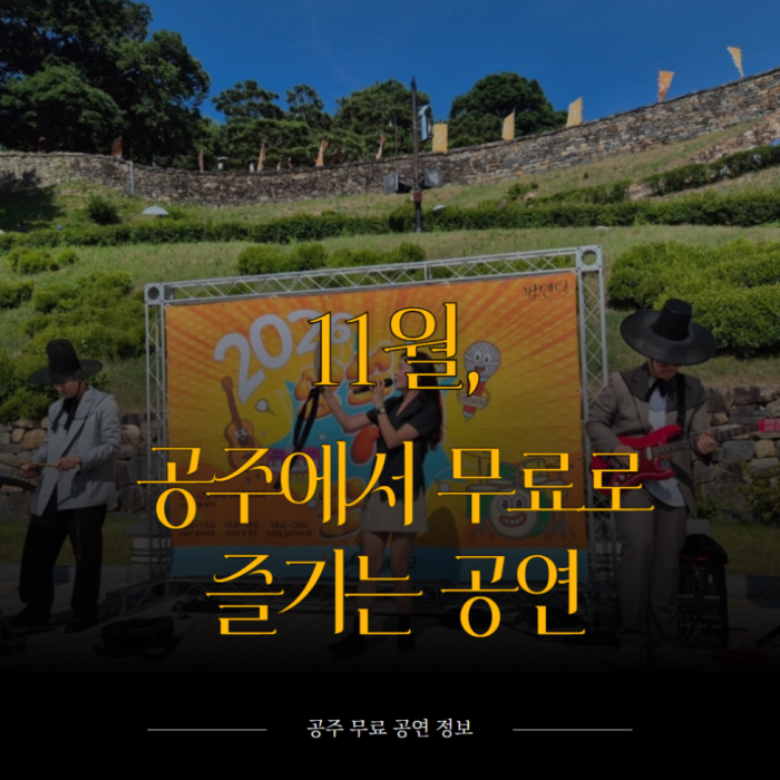 Special November Street Performance in Gongju!