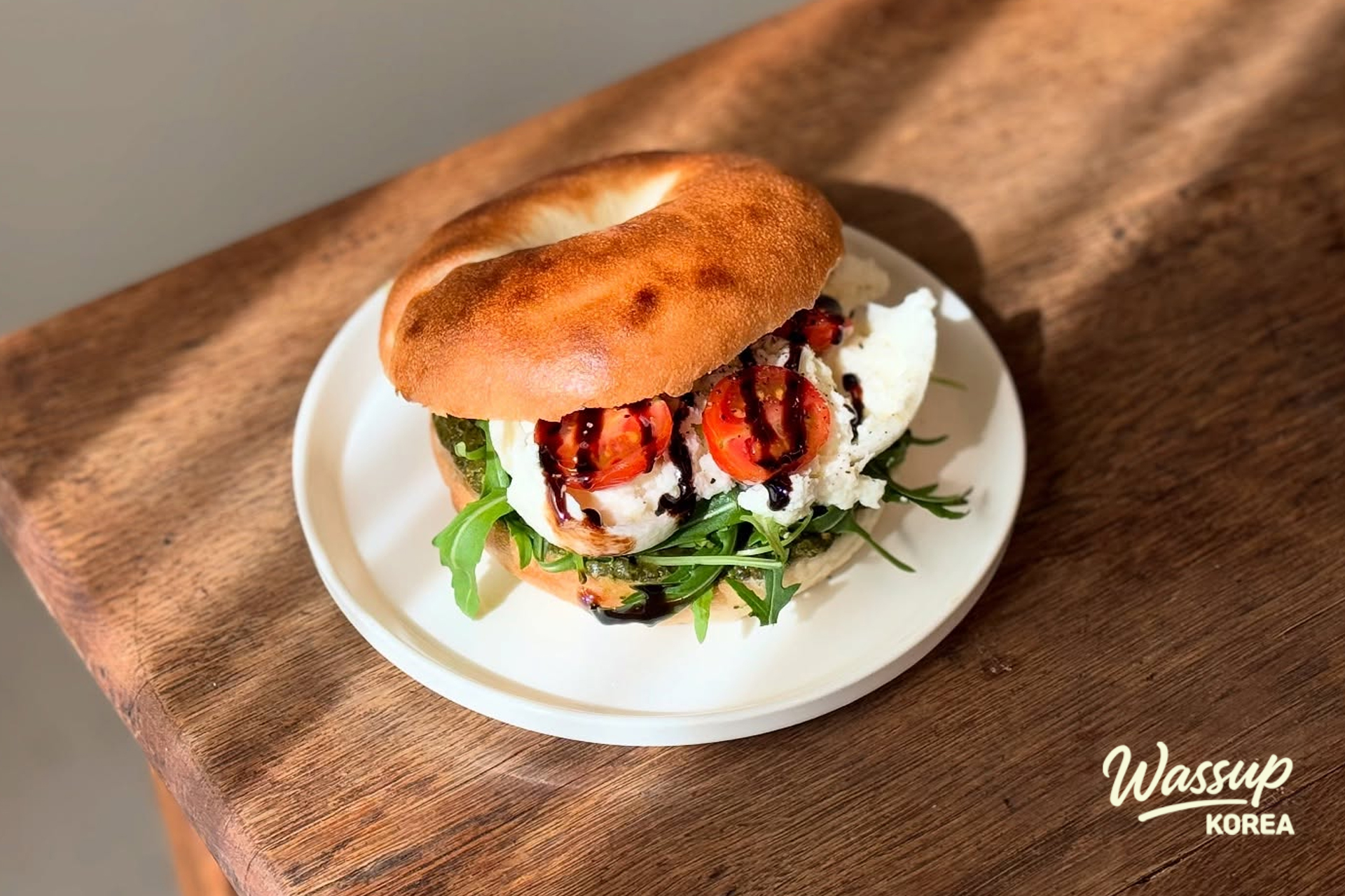 Festive Christmas decorations and year-end themed interior at Bake Garden