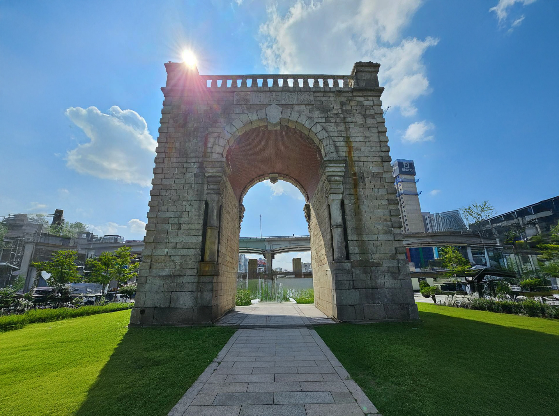 Walking through Seoul while continuing a cultural heritage exploration from Day 1
