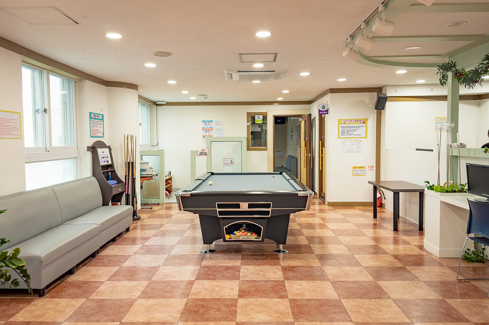 Youth activity rooms available for free use at Hadduk Youth Cultural Center