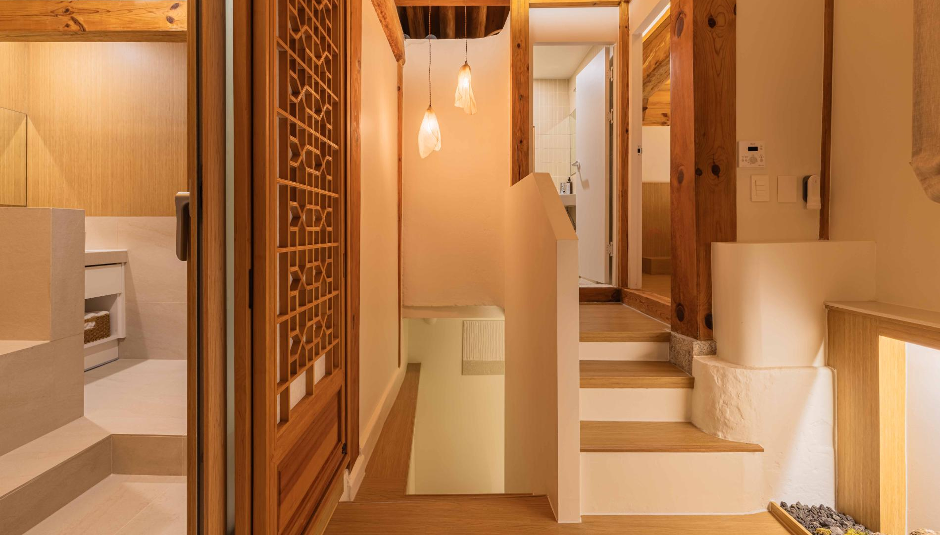 Quiet alley and surroundings near Stay Yeonsum close to Gyeongbokgung