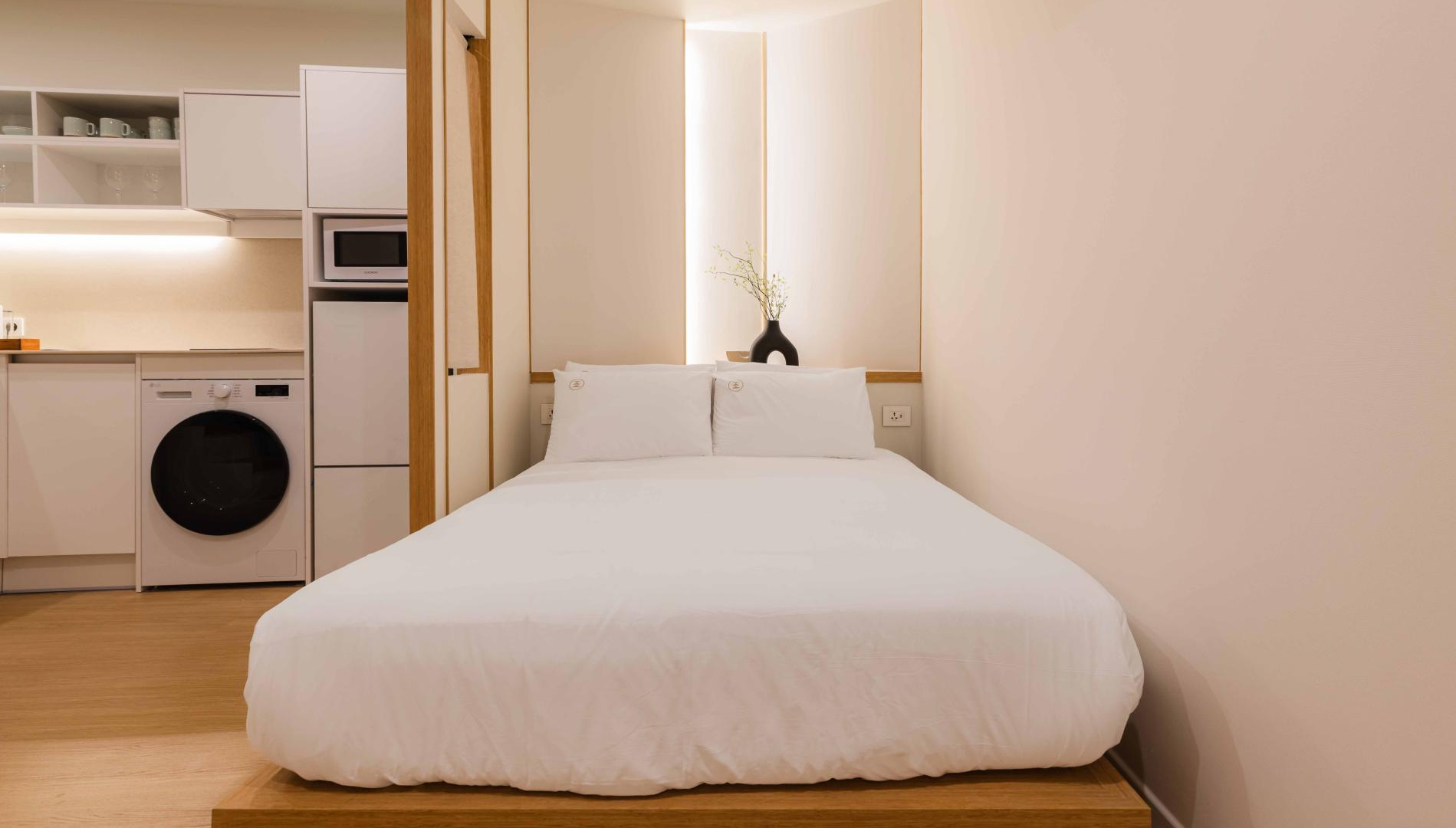 Spacious bathroom with bathtub at Stay Yeonsum
