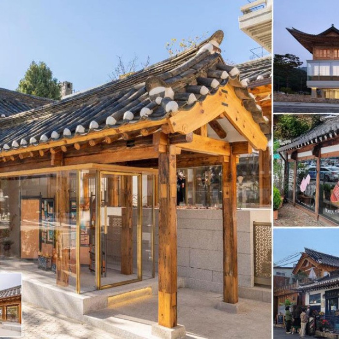 Public hanok housing exterior view related to SH announcement