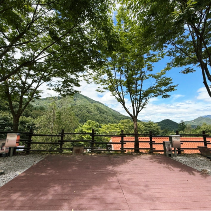 Camping at Sangju Munjangdae Auto Camping Site